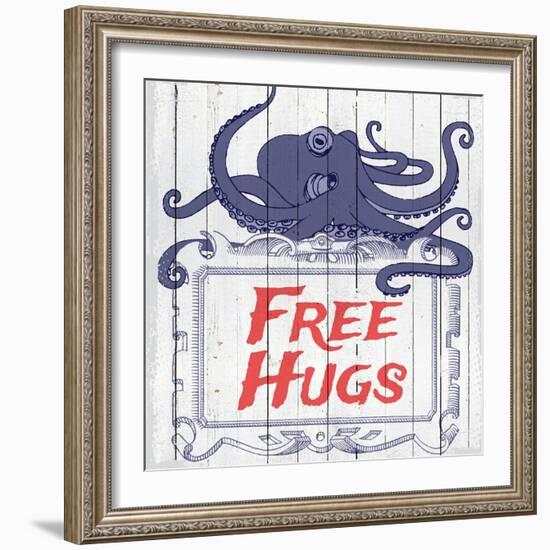 Free Hugs-null-Framed Giclee Print