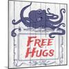 Free Hugs-null-Mounted Giclee Print