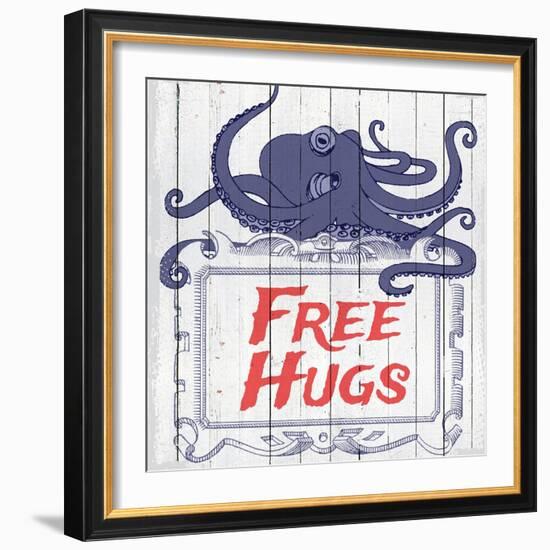 Free Hugs-null-Framed Giclee Print