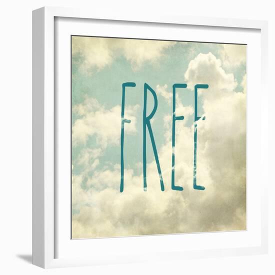 Free in the Clouds-Sarah Gardner-Framed Art Print