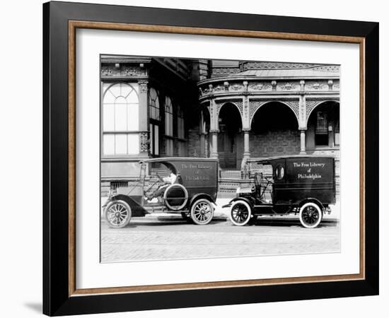 Free Library of Philadelphia Vans-null-Framed Photo