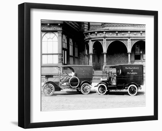 Free Library of Philadelphia Vans-null-Framed Photo