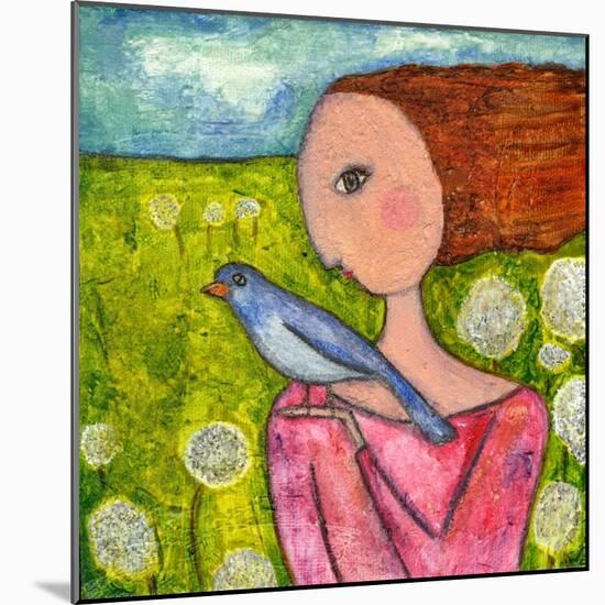 Free Like the Dandelions-Wyanne-Mounted Giclee Print