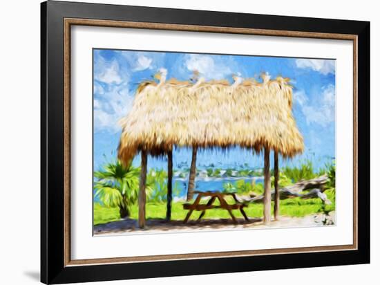 Free Place - In the Style of Oil Painting-Philippe Hugonnard-Framed Giclee Print