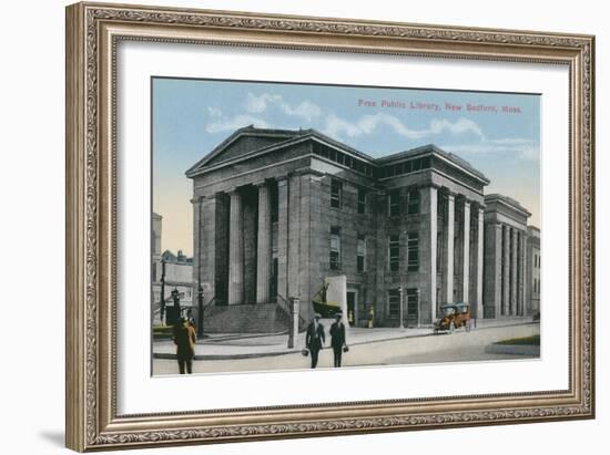 Free Public Library, New Bedford-null-Framed Art Print