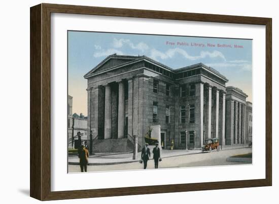 Free Public Library, New Bedford-null-Framed Art Print