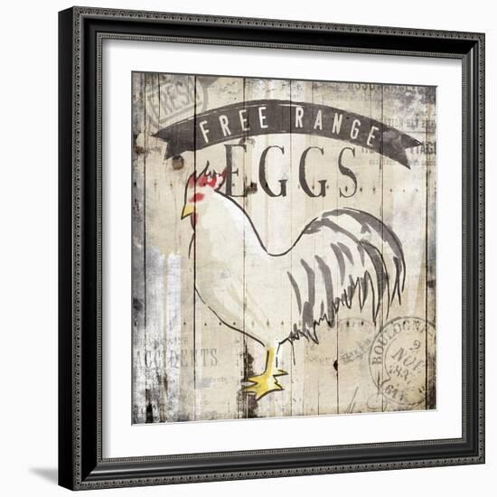 Free Range Eggs-OnRei-Framed Premium Giclee Print
