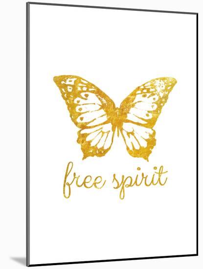 Free Spirit Butterfly-Miyo Amori-Mounted Premium Giclee Print