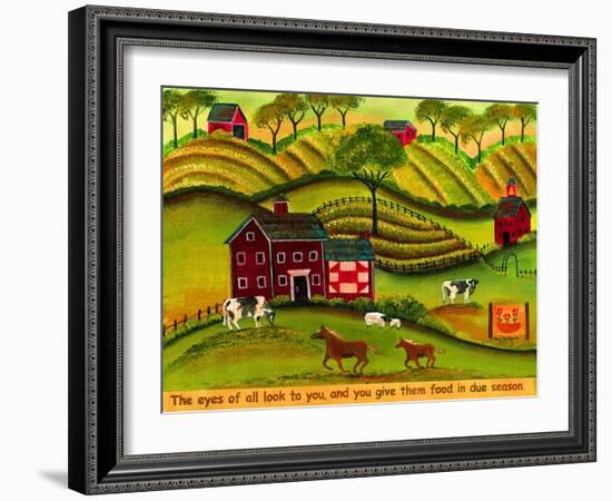 Free Spirit Farmland Lang 2018-Cheryl Bartley-Framed Giclee Print