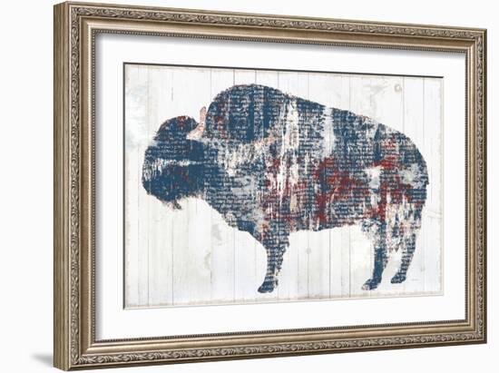 Free Spirit II Red White Blue-Sue Schlabach-Framed Art Print