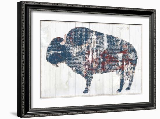 Free Spirit II Red White Blue-Sue Schlabach-Framed Art Print