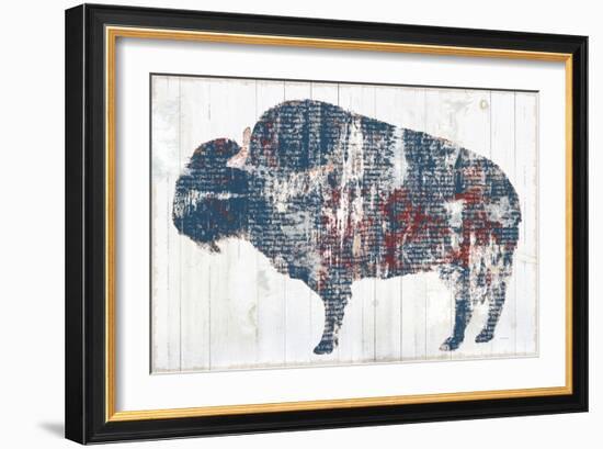 Free Spirit II Red White Blue-Sue Schlabach-Framed Art Print