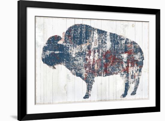 Free Spirit II Red White Blue-Sue Schlabach-Framed Premium Giclee Print