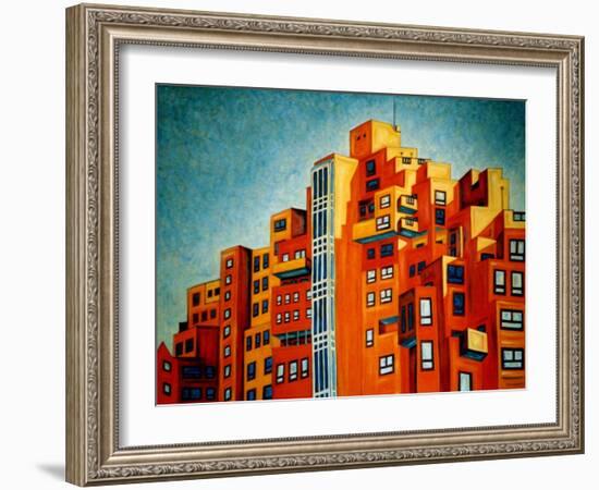 Free Trade Wharf-Noel Paine-Framed Giclee Print