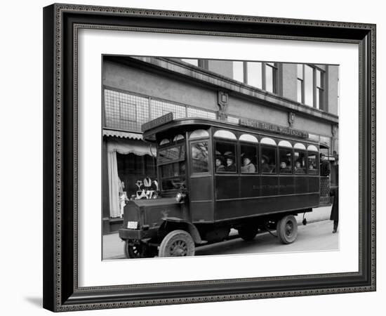 Free Transfer Auto, Elliott, Taylor, Woolfenden Co., Detroit, Mich.-null-Framed Photo