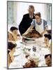 "Freedom From Want", March 6,1943-Norman Rockwell-Mounted Premium Giclee Print