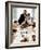 "Freedom From Want", March 6,1943-Norman Rockwell-Framed Giclee Print