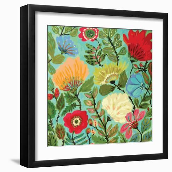 Freedom Garden-Karen  Fields-Framed Art Print