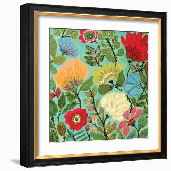 Freedom Garden-Karen  Fields-Framed Art Print