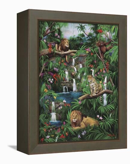 Freedom in the Jungle-Betty Lou-Framed Premier Image Canvas