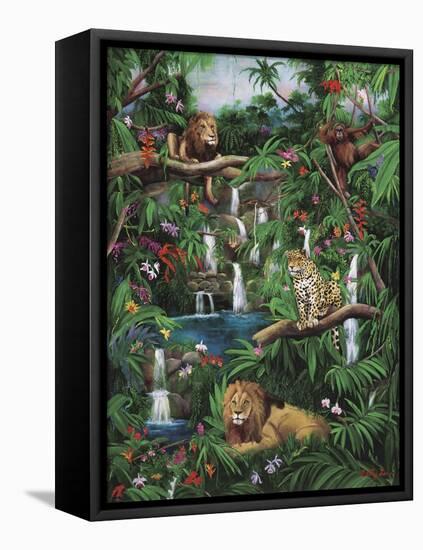 Freedom in the Jungle-Betty Lou-Framed Premier Image Canvas