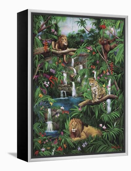 Freedom in the Jungle-Betty Lou-Framed Premier Image Canvas