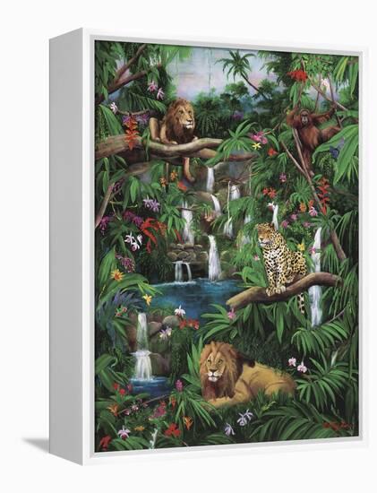 Freedom in the Jungle-Betty Lou-Framed Premier Image Canvas