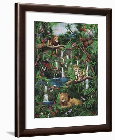 Freedom in the Jungle-Betty Lou-Framed Giclee Print