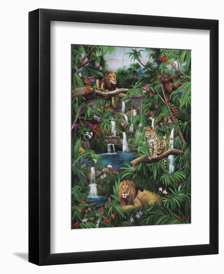 Freedom in the Jungle-Betty Lou-Framed Premium Giclee Print