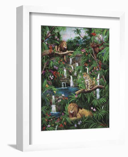 Freedom in the Jungle-Betty Lou-Framed Premium Giclee Print