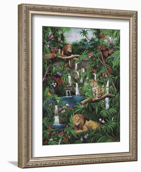 Freedom in the Jungle-Betty Lou-Framed Giclee Print