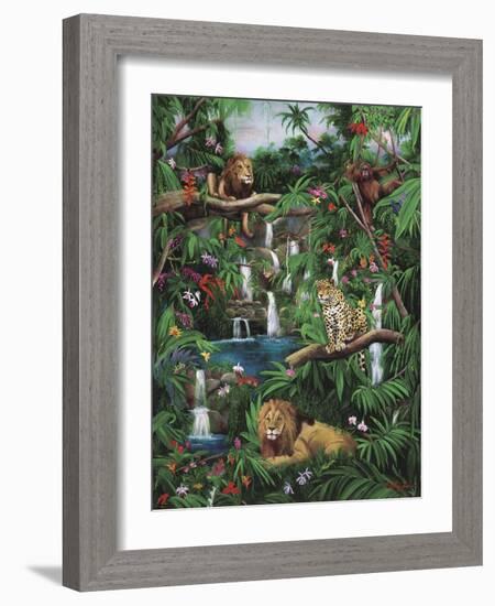 Freedom in the Jungle-Betty Lou-Framed Giclee Print