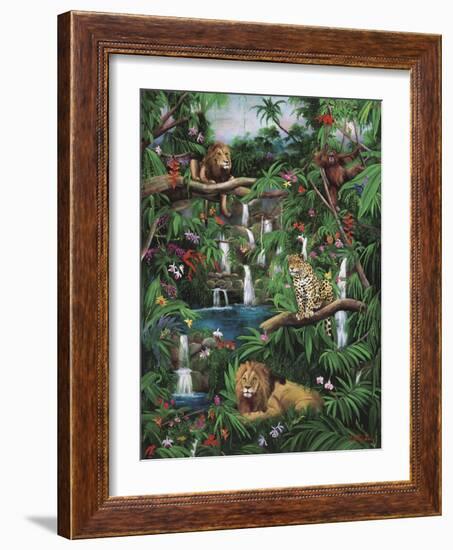 Freedom in the Jungle-Betty Lou-Framed Giclee Print