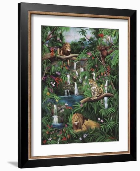 Freedom in the Jungle-Betty Lou-Framed Giclee Print