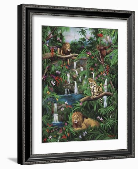 Freedom in the Jungle-Betty Lou-Framed Giclee Print