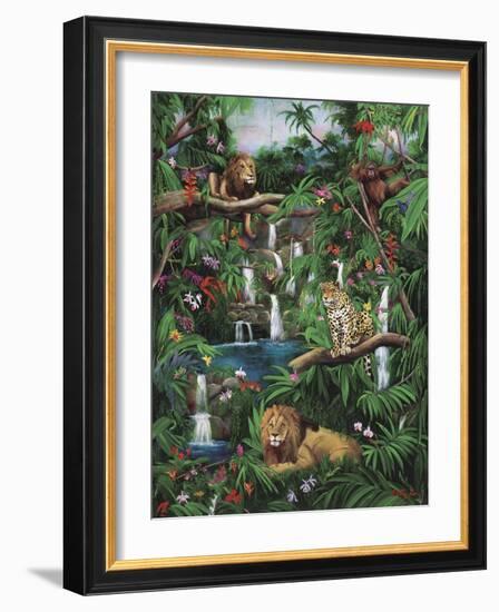 Freedom in the Jungle-Betty Lou-Framed Giclee Print