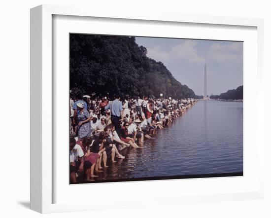 Freedom March-John Dominis-Framed Photographic Print