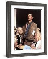 "Freedom Of Speech", February 21,1943-Norman Rockwell-Framed Giclee Print