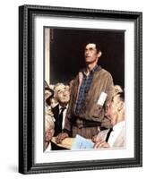 "Freedom Of Speech", February 21,1943-Norman Rockwell-Framed Giclee Print