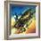 Freedom of the Skies: Yankee Super Ace. Edward Rickenbacker-Wilf Hardy-Framed Giclee Print