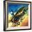 Freedom of the Skies: Yankee Super Ace. Edward Rickenbacker-Wilf Hardy-Framed Giclee Print