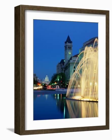 Freedom Plaza, Washington, D.C., USA-null-Framed Photographic Print