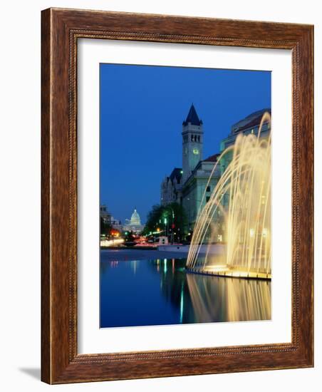 Freedom Plaza, Washington, D.C., USA-null-Framed Photographic Print