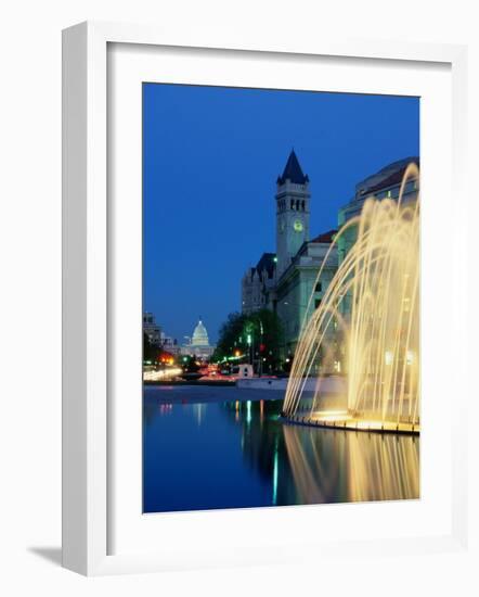 Freedom Plaza, Washington, D.C., USA-null-Framed Photographic Print