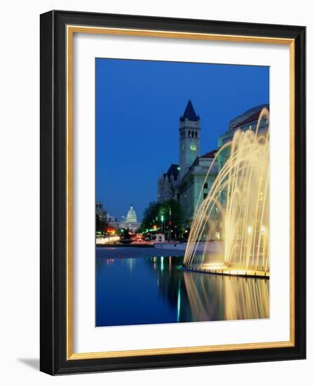 Freedom Plaza, Washington, D.C., USA-null-Framed Photographic Print