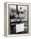 Freedom Riders: "Out of Order" Sign Pasted to Window for Segregated Waiting Room-Paul Schutzer-Framed Premier Image Canvas