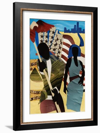 Freedom's Mission-Gil Mayers-Framed Giclee Print