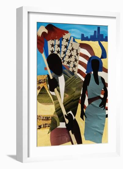 Freedom's Mission-Gil Mayers-Framed Giclee Print