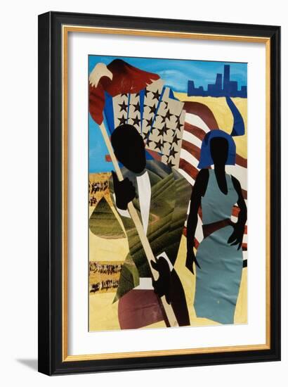 Freedom's Mission-Gil Mayers-Framed Giclee Print