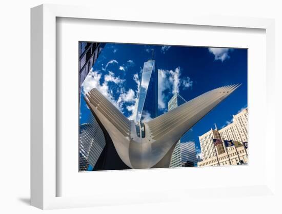 Freedom Tower and Oculos - seen from World Trade Center, NY, NY-null-Framed Photographic Print